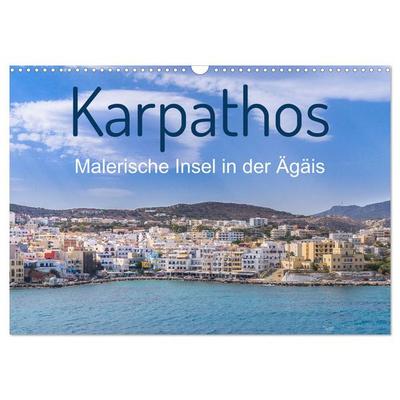 Karpathos - Malerische Insel in der Ägäis (Wandkalender 2026 DIN A3 quer), CALVENDO Monatskalender
