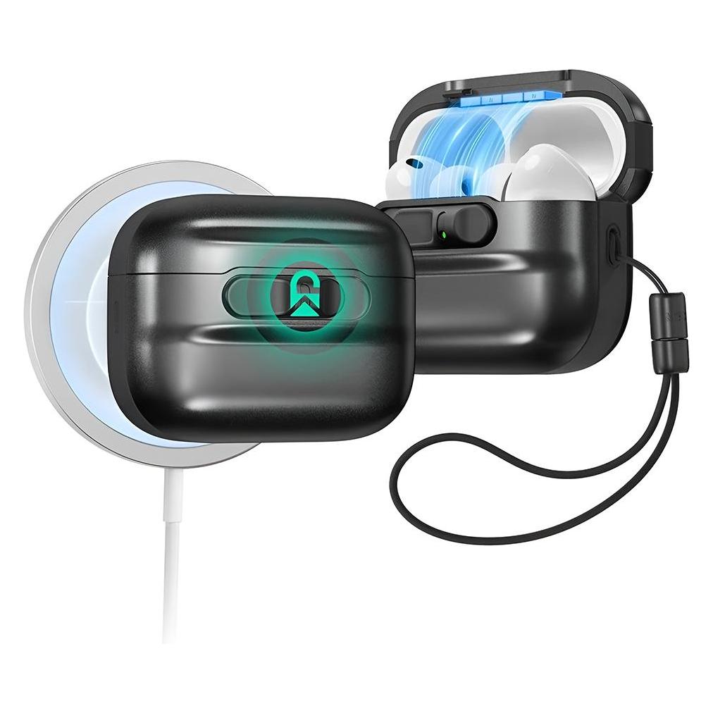 ESR - Pulse Magnetic FlickLock - Apple AirPods Pro 3 - Black (Kopfhörer Hülle) (1C019001)
