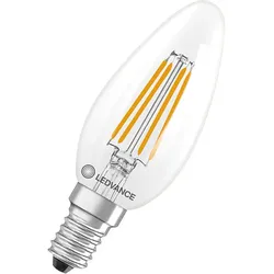 LEDVANCE LED-Kerzenlampe E14 827, klar LEDCl.B60FP5.9W827CL