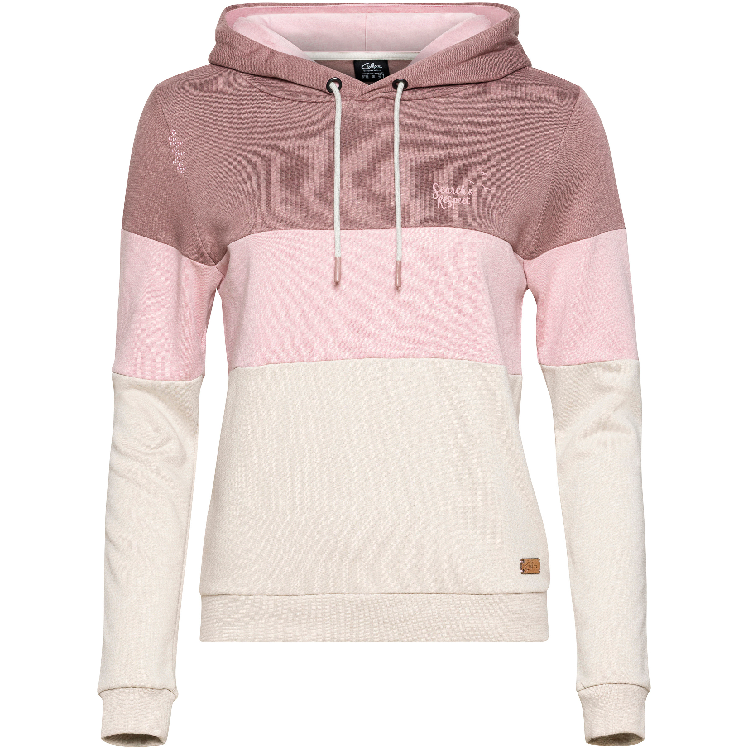 Chillaz Walchsee Search & Respect Damen Hoodies rosa Größe XXL Bouldern | Sportklettern | Lifestyle Hautfreundlich