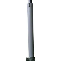 Wolf Luft-/Abgasrohr DN63/96 L:912mm weiß