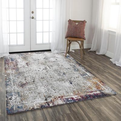 Alora Decor Sanction Multi Color Cracked Soil Abstract Rug