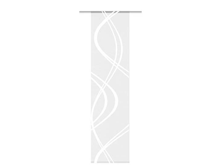 Home Fashion Schiebegardine TIBERO, 245x60 cm, Farbe: Wollweiß