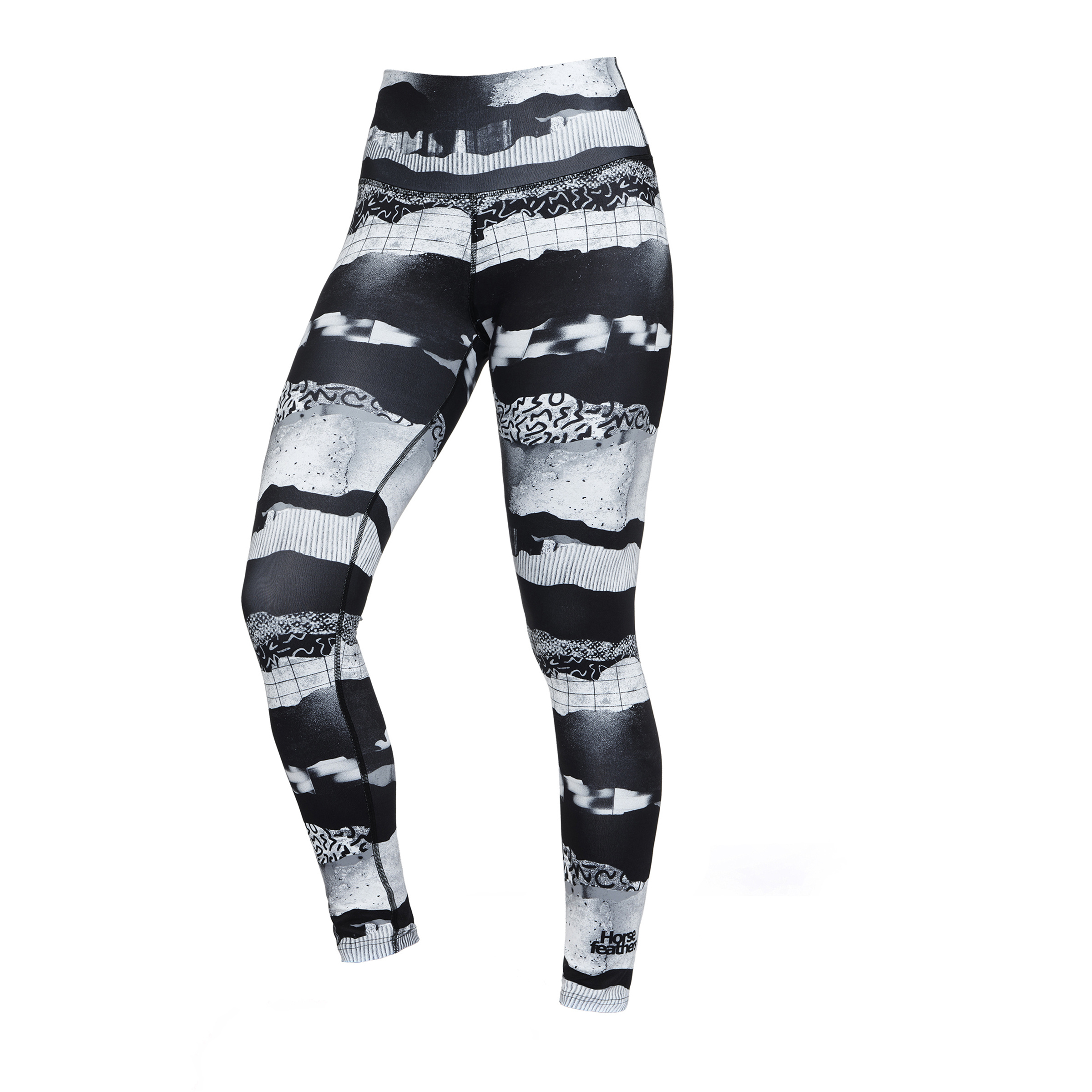 Horsefeathers Claris Tights Damen Tights & Leggings mehrfarbig Größe L Lifestyle Schnell trocknend