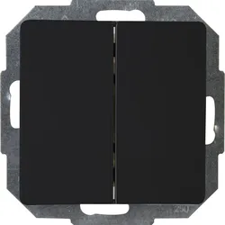 Kopp 650350083 PARIS - Wechsel/Wechselschalter, Farbe: schwarz matt