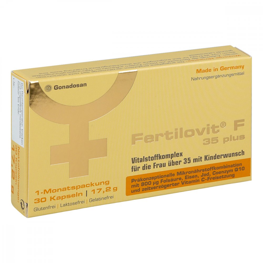 Gonadosan Distribution GmbH Fertilovit F 35 plus Kapseln 11613467