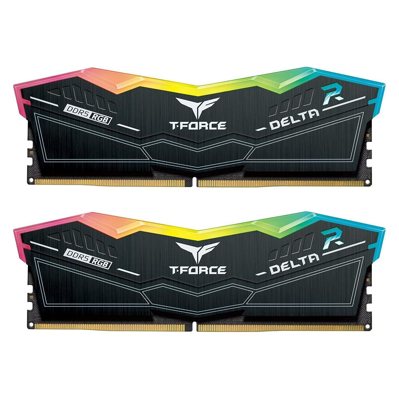 Team Group Delta RGB (2 x 16GB, 6000 MHz, DDR5-RAM, DIMM) (FF3D532G6000HC30DC01)