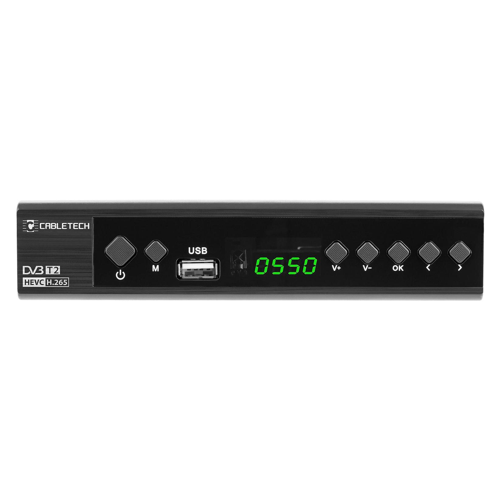 Cabletech Tuner DVB-T2 H.265 HEVC (DVB-C, DVB-T, DVB-T2) (URZ0336C)