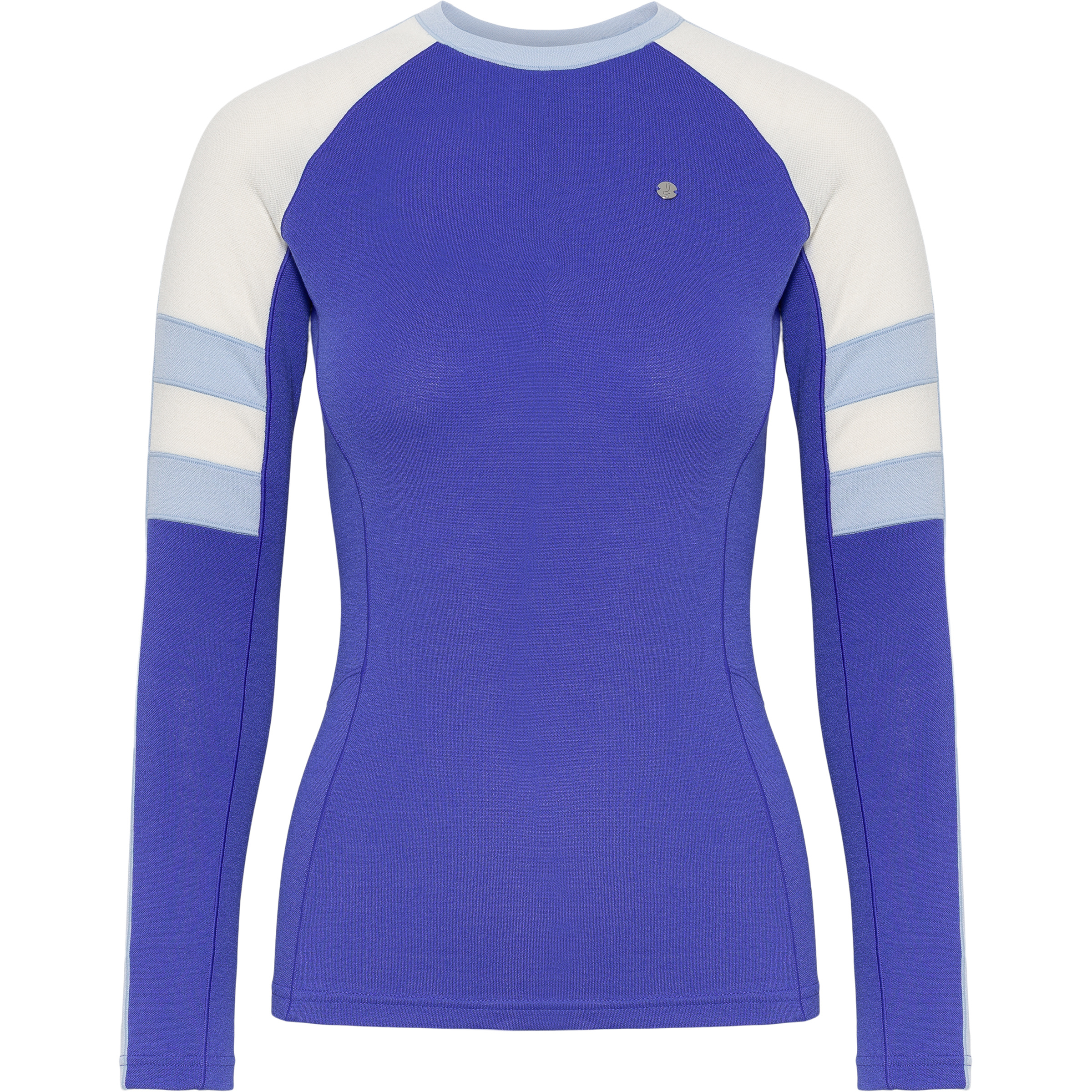 Johaug Devotion Wool Damen Longsleeves Merino blau Größe M Langlauf Klassik | Langlauf Skating Schnell trocknend Merinowolle