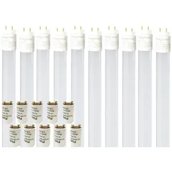 Aigostar 10x T8 LED Glas Röhre Tube Leuchtstoffröhre  inkl. LED Starter 60cm Kaltweiß