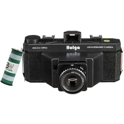 Holga 120N Set black, Pan 6x12 Medium Format Panorama