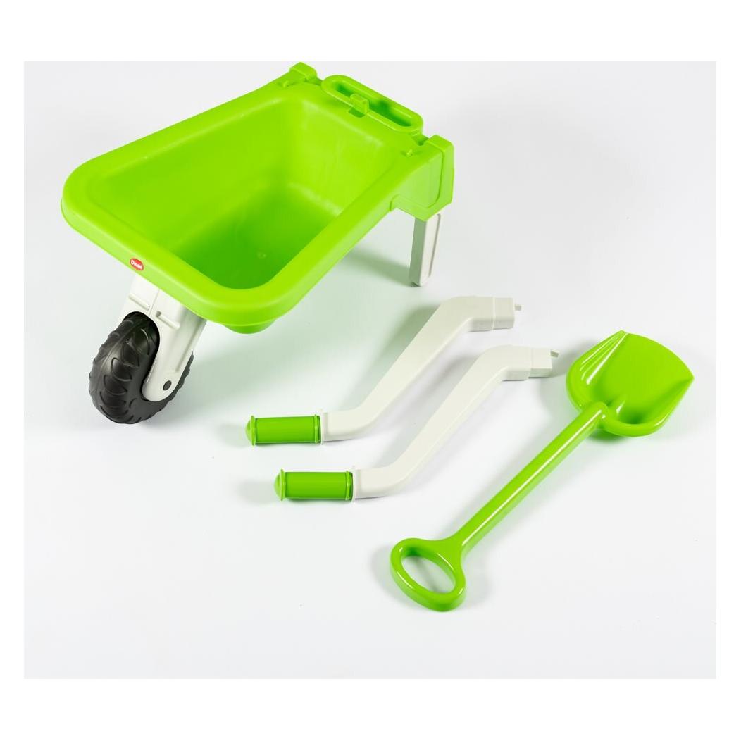 Doloni Toys Grüne Schubkarre mit Schaufel (01530/02)