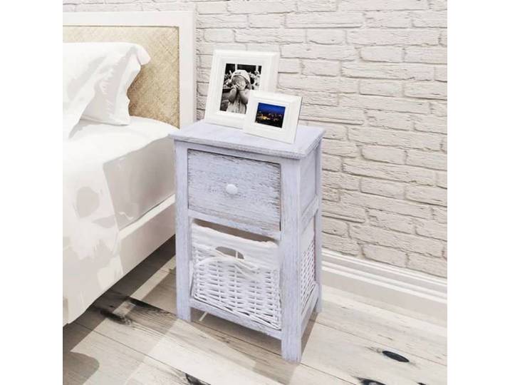 Maison Exclusive - Table de chevet 2 pcs Bois Blanc
