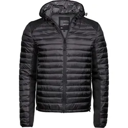 Tee Jays Herren Outdoor Crossover Jacke Stepp-Jacke 9610 black/black melange XXL