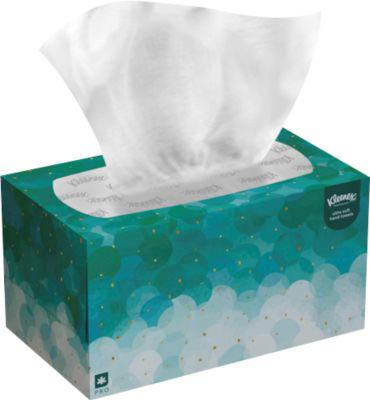Kleenex Papierhandtücher 6088, 1-lagig, Ultra Soft, Zupfboxen mit 70 Tüchern