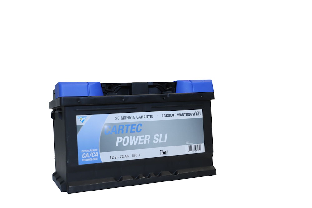 MTSMARKENTEC POWER SLI Starterbatterie 72 AH / 680 A 16963606