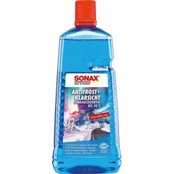 Winterscheibenreiniger SONAX AntiFrost + KlarSicht gebrauchsfertig bis -20°C Citrus 2l Flasche