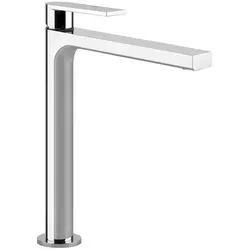 Gessi Emporio Via Manzoni Waschtisch Einhebelmischer, hohe Version, ohne Ablaufgarnitur, Ausladung 212 mm, 38609031, Farbe: Chrom