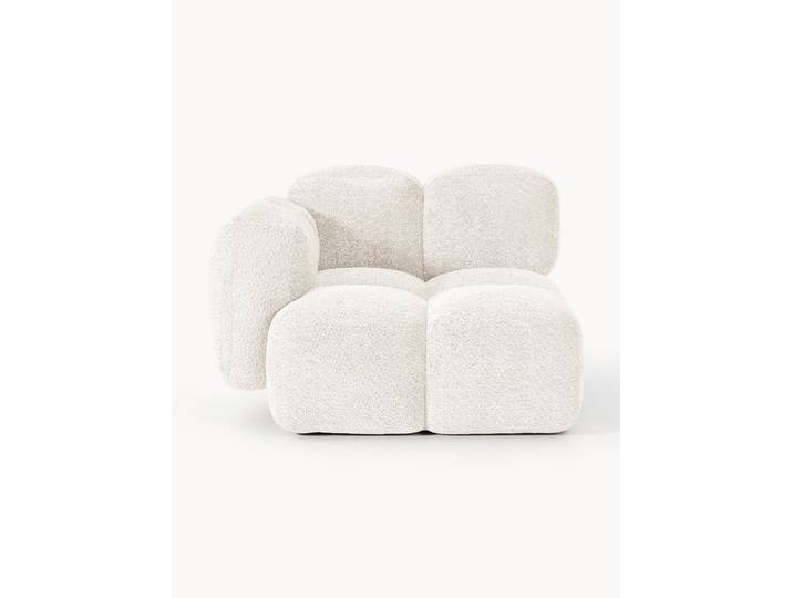 Eckmodul Tayla aus Teddy-Bouclé