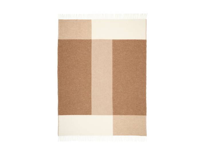 Northern Plaid Layer Brun, 130x170 cm