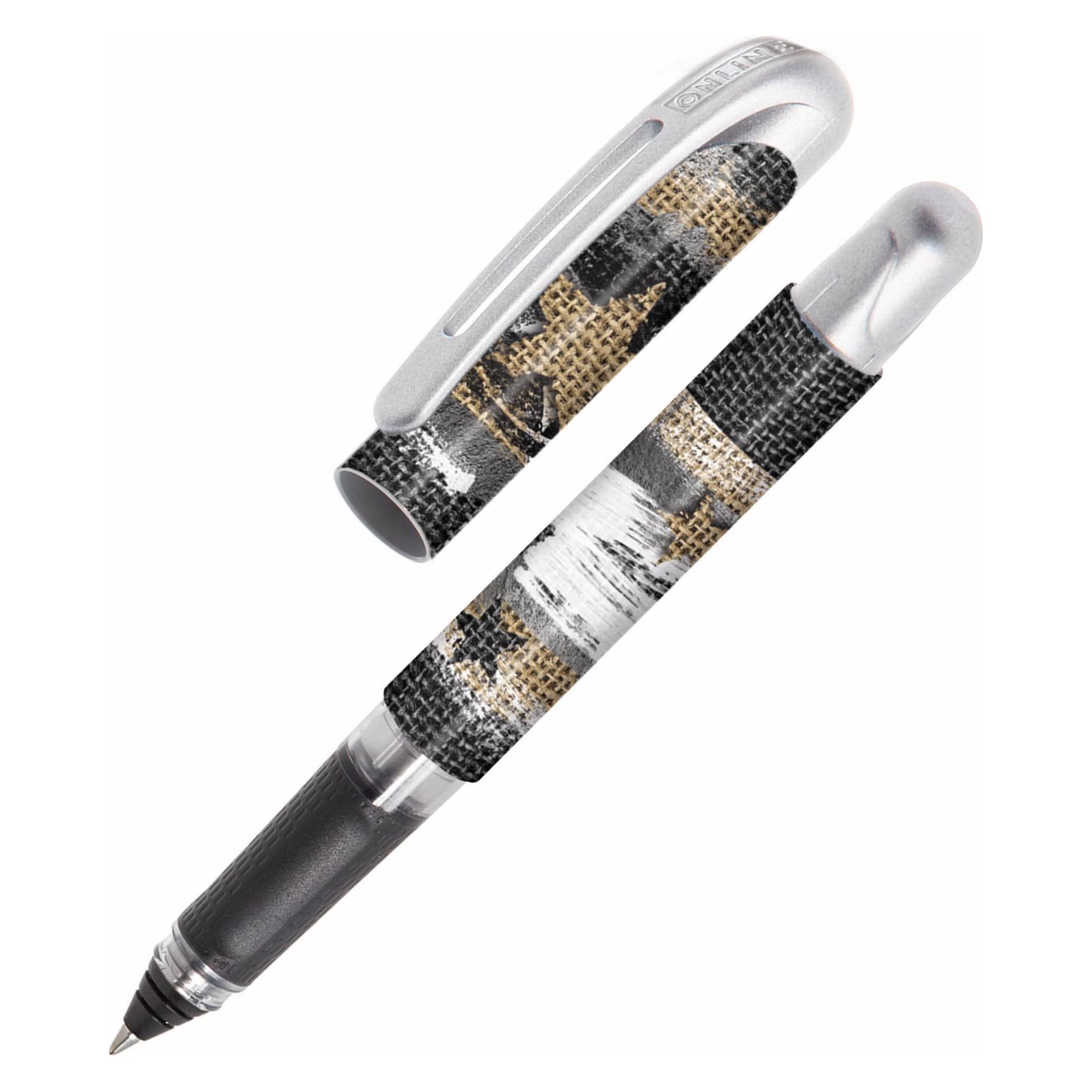 Online Rollerball College II 0.7mm 12241/3D Natural Star, blau (1x) (12241/3D)