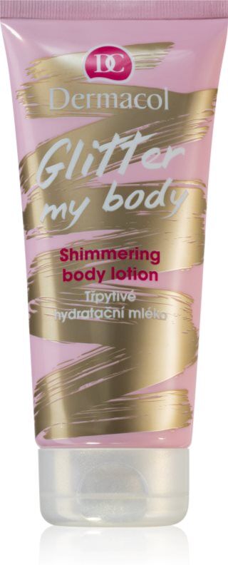 Dermacol My Body lait hydratant corps à paillettes 200 ml