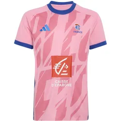 Adidas, Jungen, Sportshirt, FFHB 3RD Jersey Y (128), Pink, 128