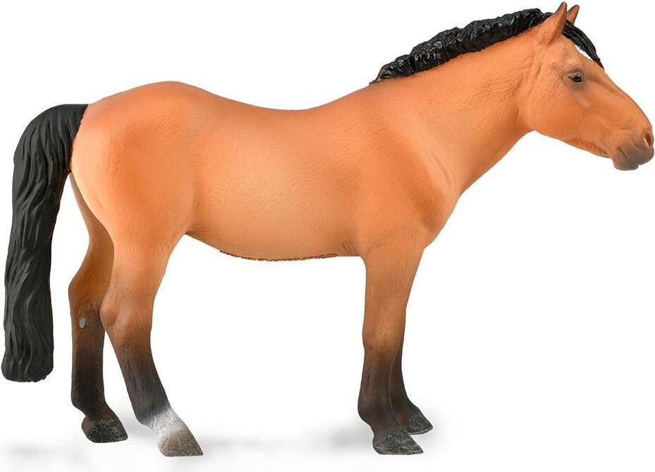 Collecta Mongools paard hengst lichtbruin