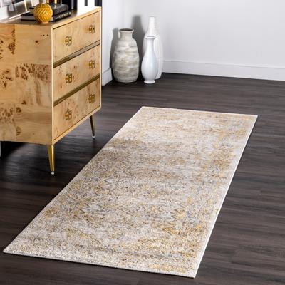 Nuloom Madisson Vintage Faded Medallion Area Rug