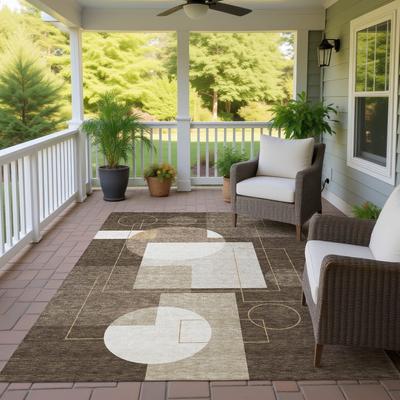 Addison Rugs Machine Washable Indoor/ Outdoor Modern Filly Chantille Rug