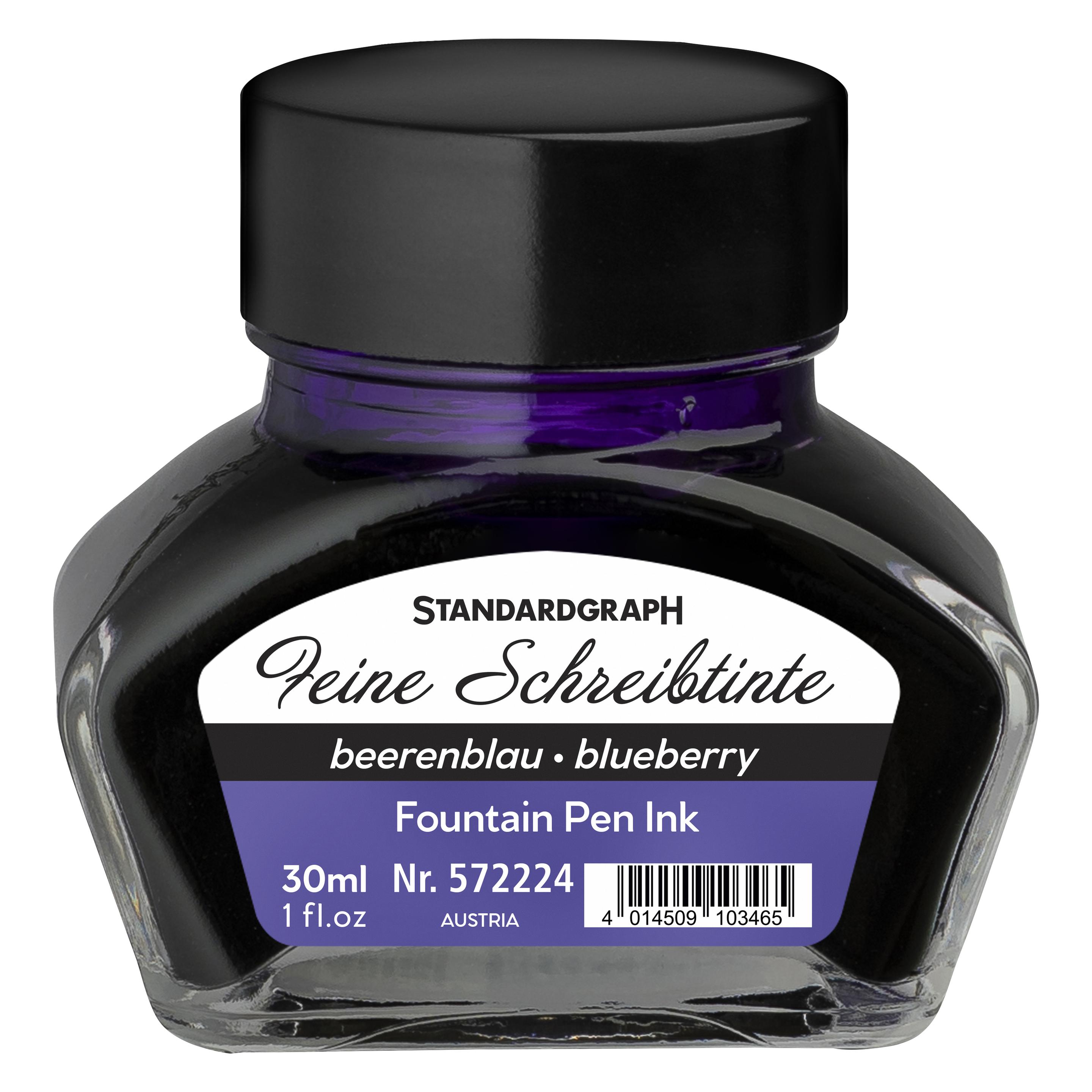 Standardgraph Tinte 30 ml Beerenblau (Blau) (572224-SG)