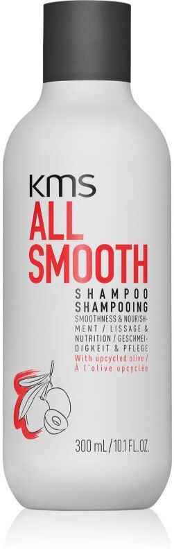 KMS All Smooth Shampoo shampooing lissant pour cheveux forts, rêches et secs 300 ml