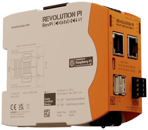 Revolution Pi by Kunbus RevPi Connect S 8GB PR100362 SPS-Erweiterungsmodul 24 V/DC
