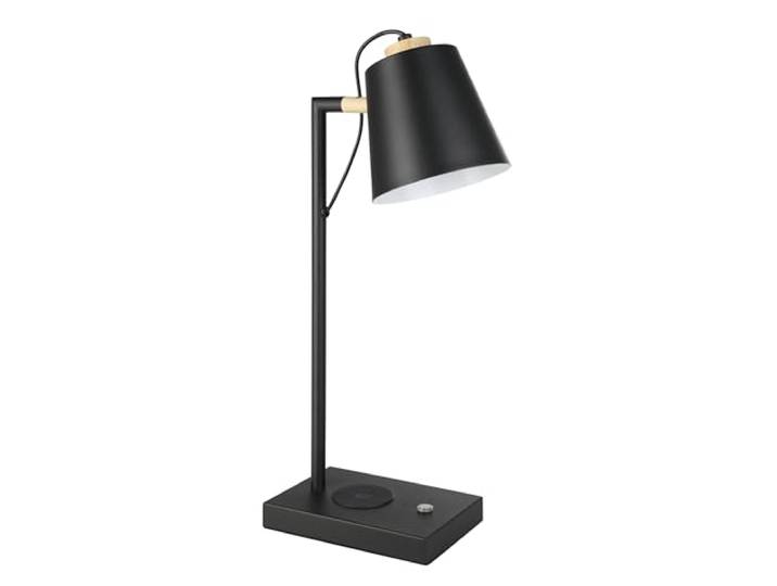 EGLO LED tafellamp Lacey, nachtlampje met QI-oplaadfunctie