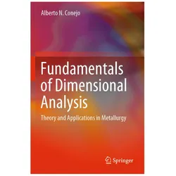 Fundamentals of Dimensional Analysis, Fachbücher von Alberto N. Conejo