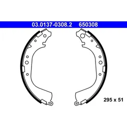 Bremsbackensatz ATE 03.0137-0308.2
