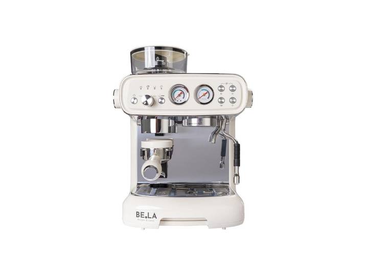 Siebträgermaschine Berger Lanz STK02BE , Energieeffizienz: B, weiss (crème, weiß), Kaffeemaschinen, Siebträgermaschine
