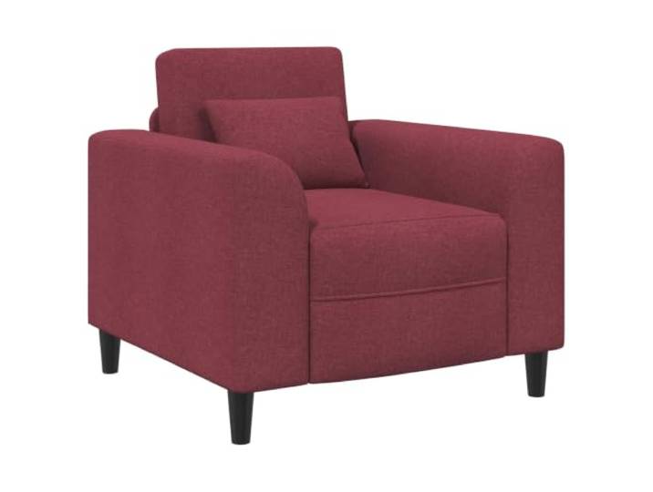 Tmriohed Polstersessel Weinrot Stoff Sessel für Wohnzimmer 90x88x85 cm Ergonomischer Einzelsessel mit Sperrholzrahmen, breiten Armlehnen und weicher Polsterung für Schlafzimmer und Lounge.
