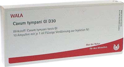 WALA Heilmittel GmbH CAVUM tympani GL D 30 Ampullen 10X1 ml 02911556