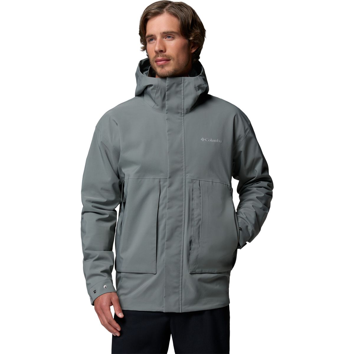 Columbia Men's Street Heights Waterproof Shell sedona sage (342) S 215476-2154761-342-S