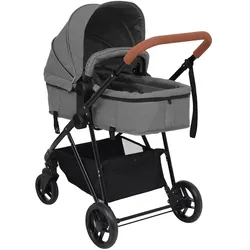 vidaXL, Kinderwagen, Bode (2-in-1)