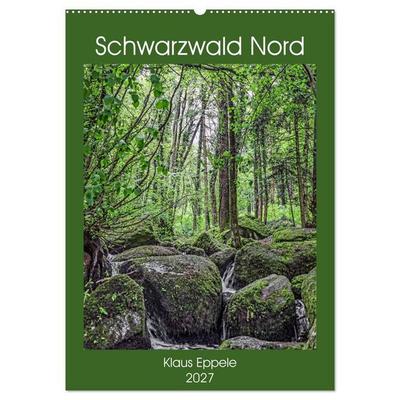 Schwarzwald Nord (Wandkalender 2027 DIN A2 hoch), CALVENDO Monatskalender