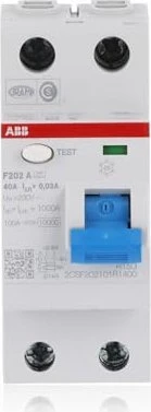 ABB FI-Schutzschalter F204 A-40 40 A, Typ A, 30 mA, 2-polig, 1 St.