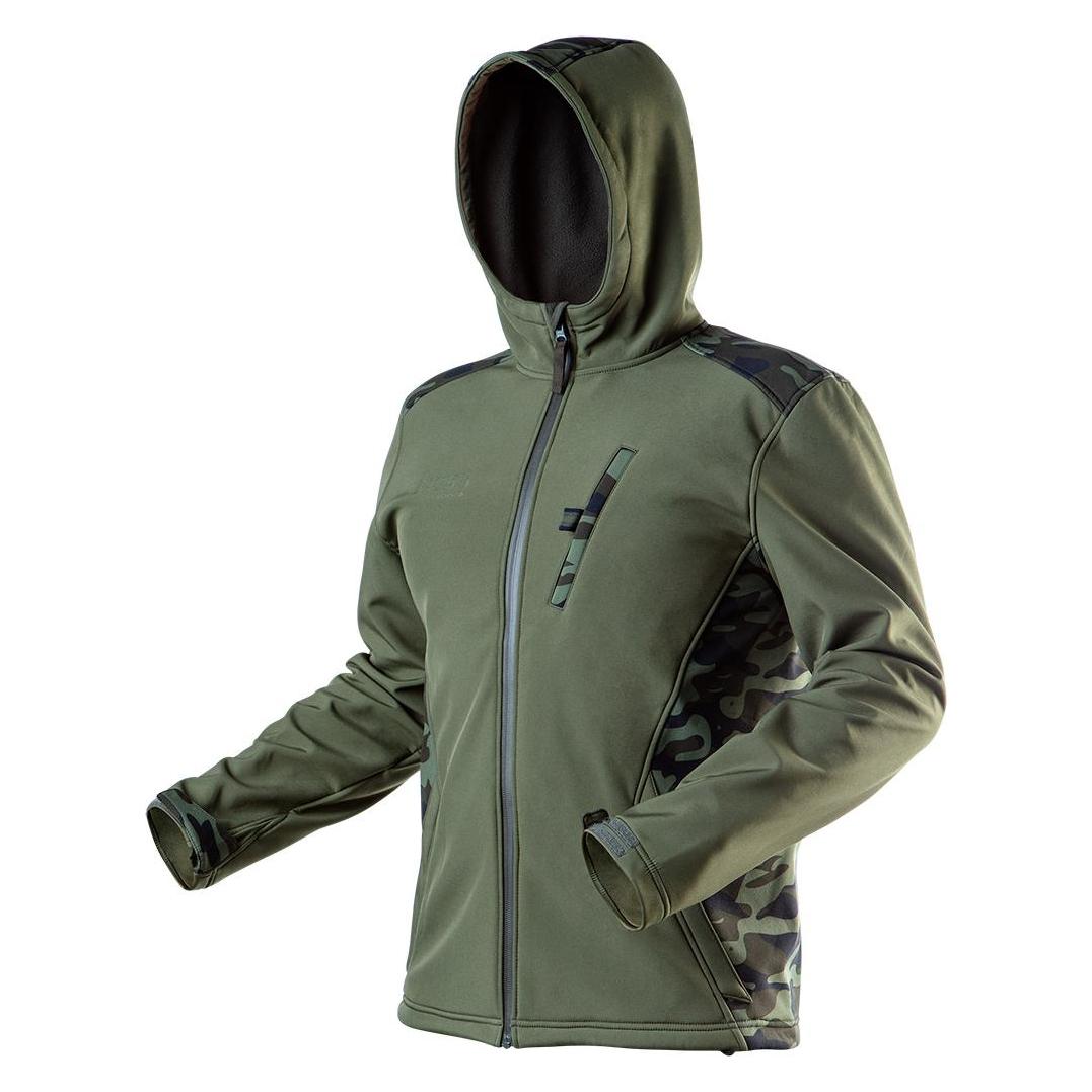 Topex Profi Softshell Jacke camouflage NEO XL (54) (XL) (TOP-81-553-XL)