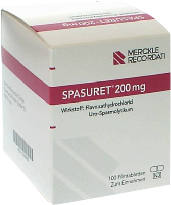Recordati Pharma GmbH SPASURET 200 Filmtabletten 100 St 03328600