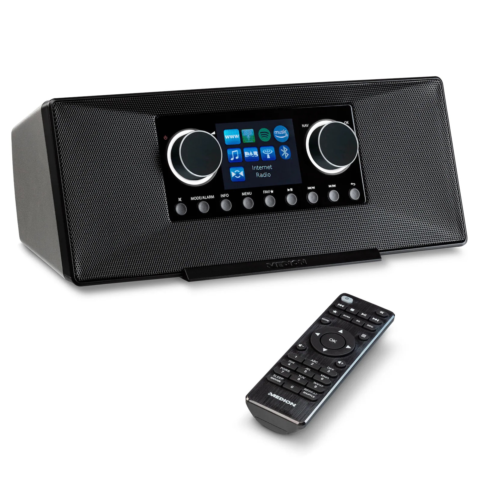 Medion MD 89289 Stereo Internetradio schwarz 50078276