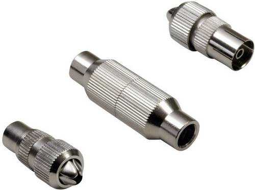 BKL Electronic 0403541 Koax-Steckverbinder-Set Anschlüsse: Koax-Stecker IEC, Koax-Buchse IEC 1 Set
