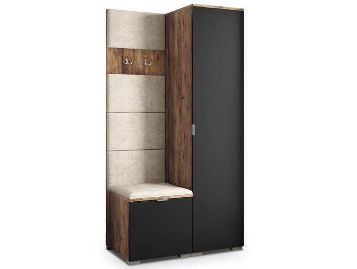 GARDEROBENSCHRANK LORI 95/181/51 cm Modern Eichefarben