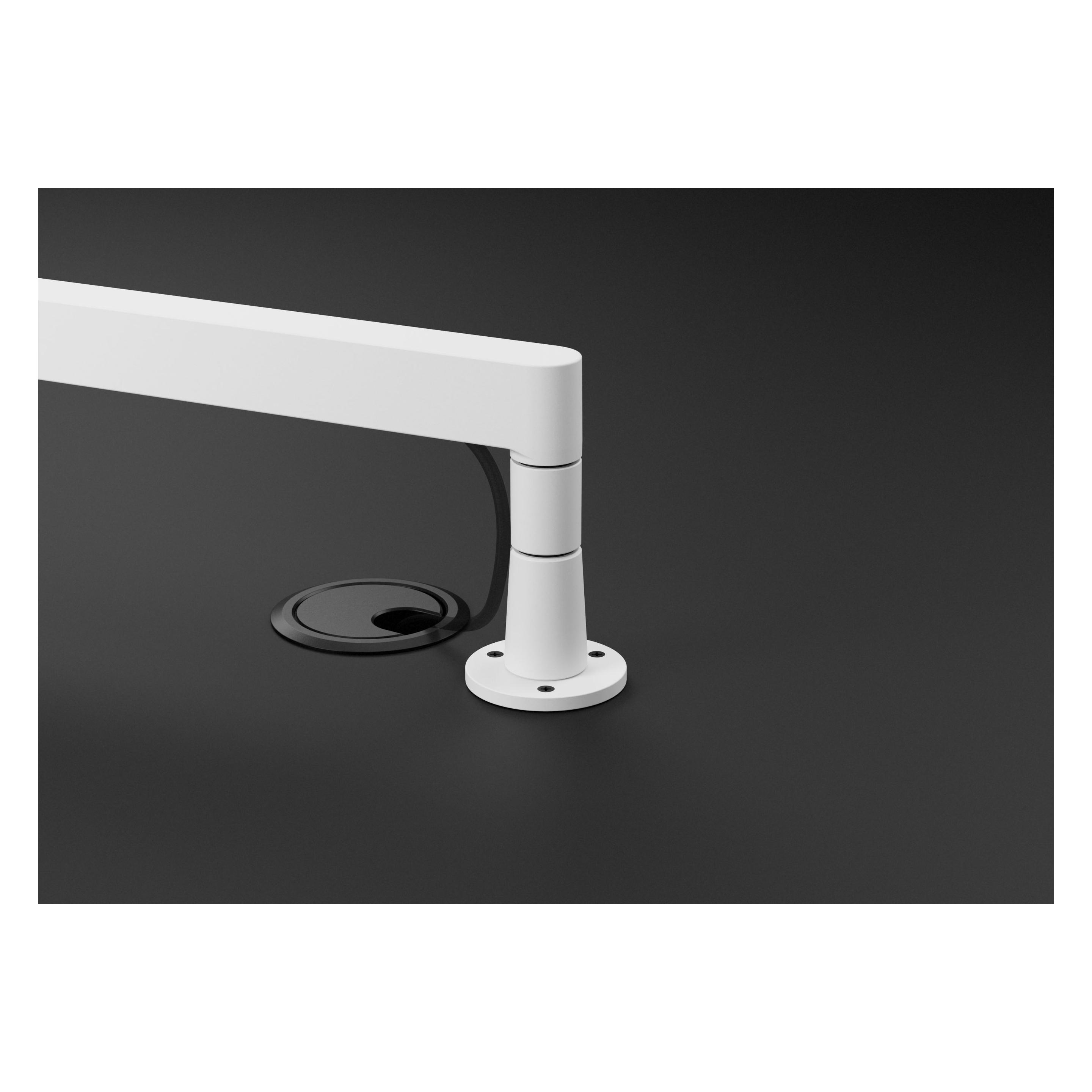 Elgato Desk Plate for Wave Mic Arms, White (10AAX9911)
