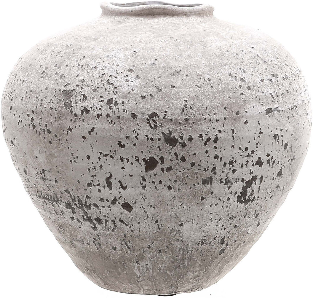 Hill Interiors Jar 1 Light Grey 26cm H x 28cm W x 28cm D